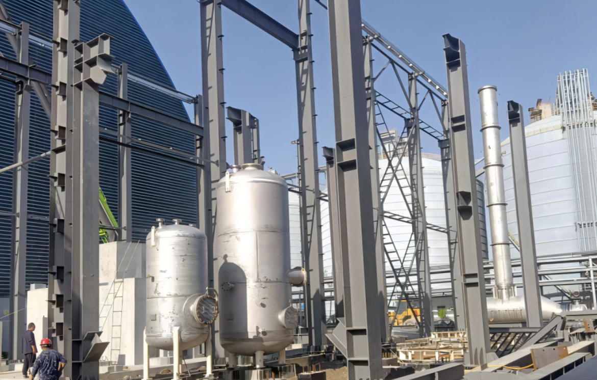 聊城信源集团有限公司郝集电厂锅炉烟气CCUS 年产30万吨碳氮联产项目（一期）已完成168h运转